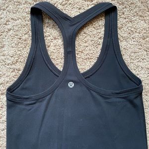 Lululemon black tank top